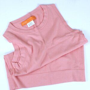 Cynthia Steefe Knit Sleeveless Top in Peachy Pink